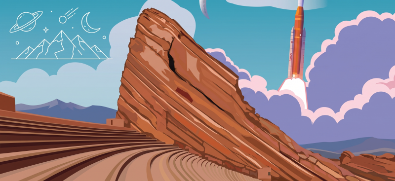 NASA Artemis II Crew Event at Red Rocks