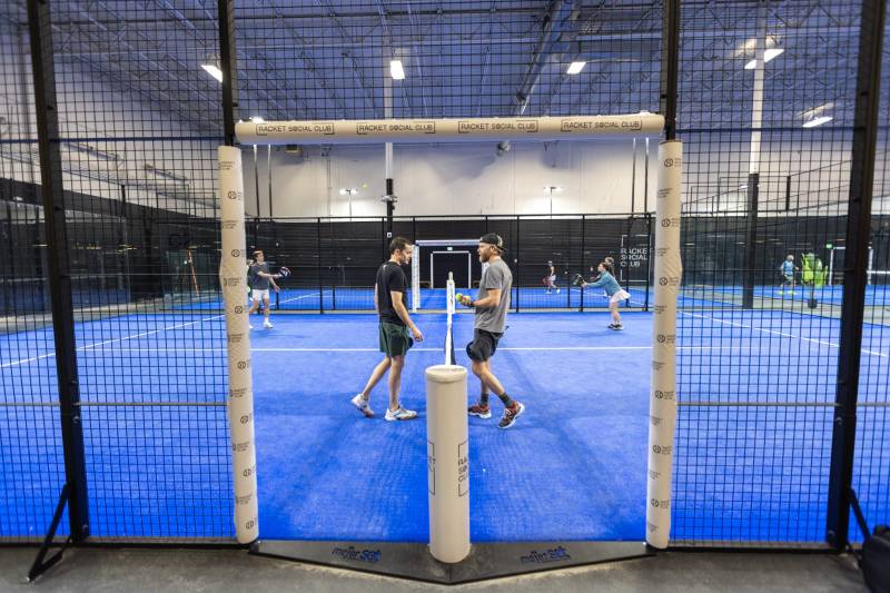 Pick your paddle and hop on a court!