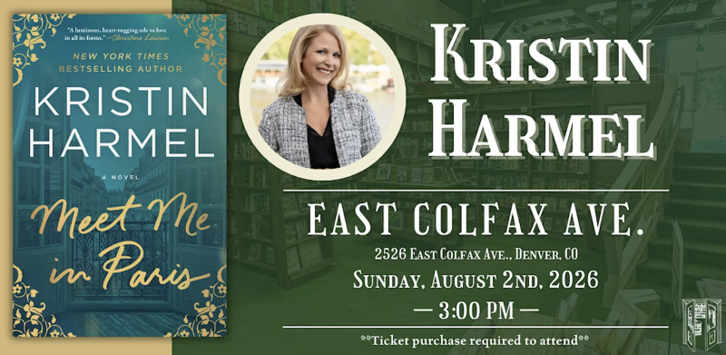 Kristin Harmel Live at Tattered Cover Colfax